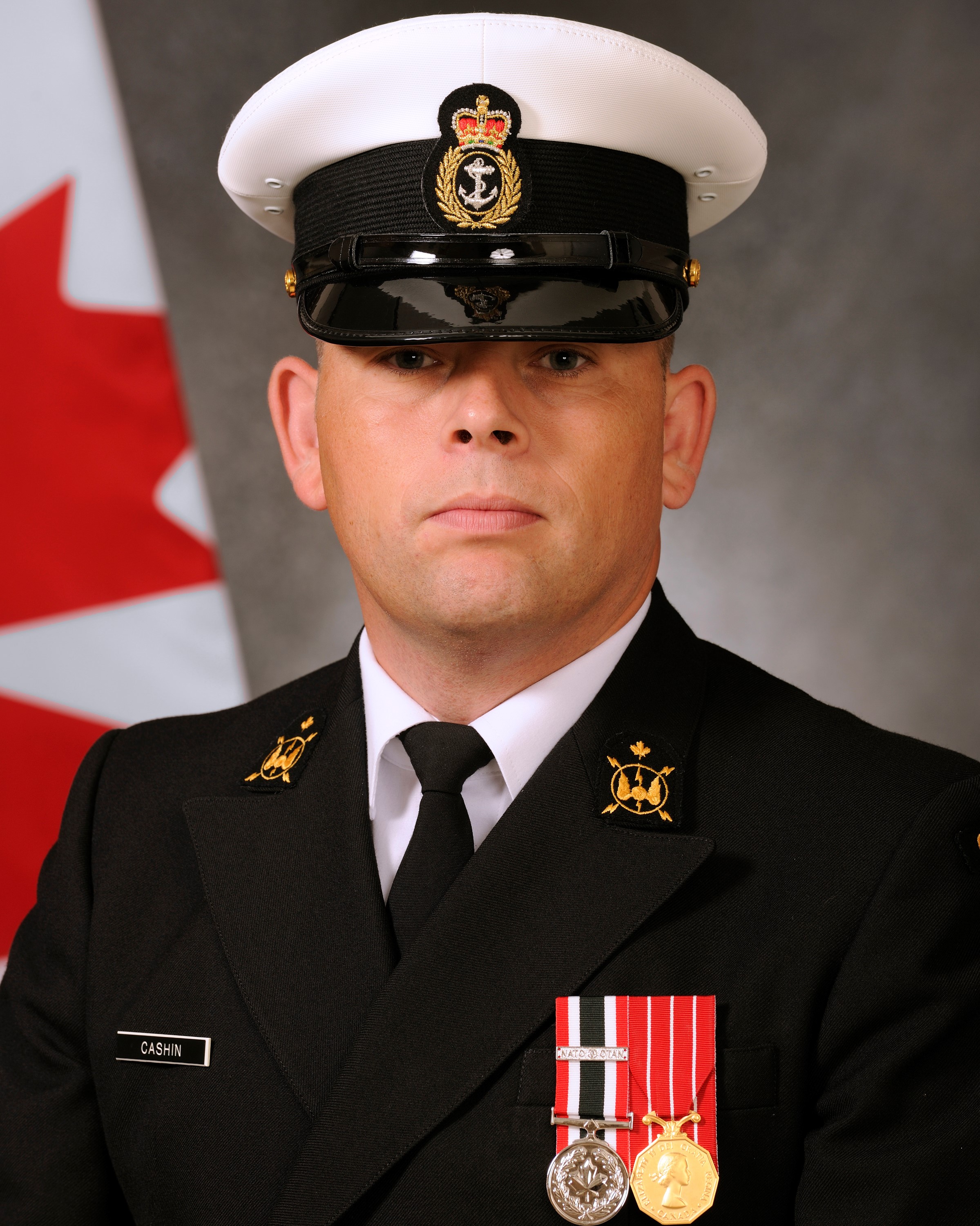 Petty Officier, 1st class Martin Cashin