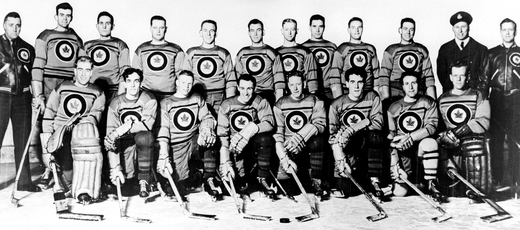 Royal Canadian Air Force Flyers Hockey Team of 1948