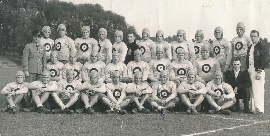 Toronto Royal Canadian Air Force Hurricanes Football Team of 1942