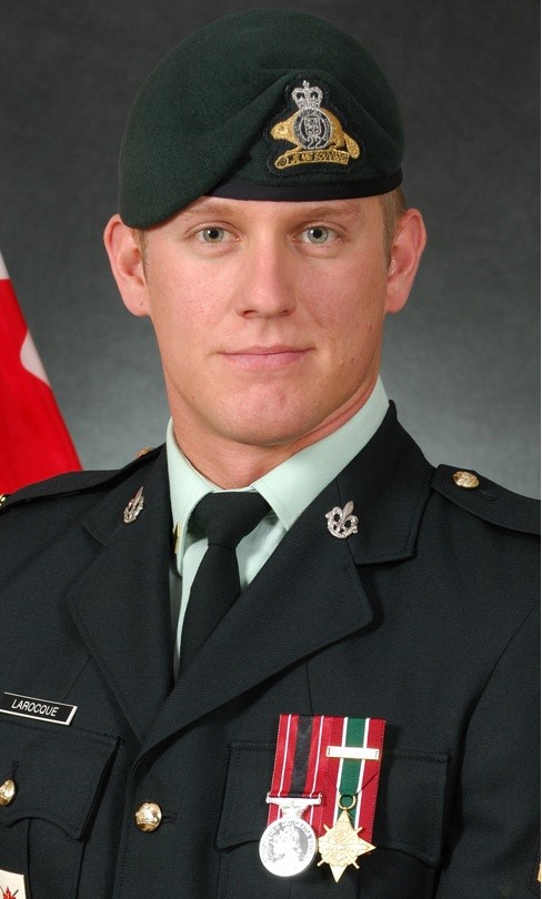 Corporal (Retired) Dominic Larocque